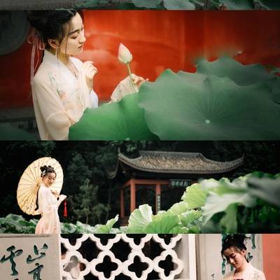 汉服模特