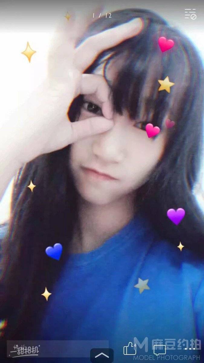 少女模特