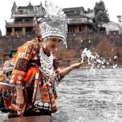 汉服模特