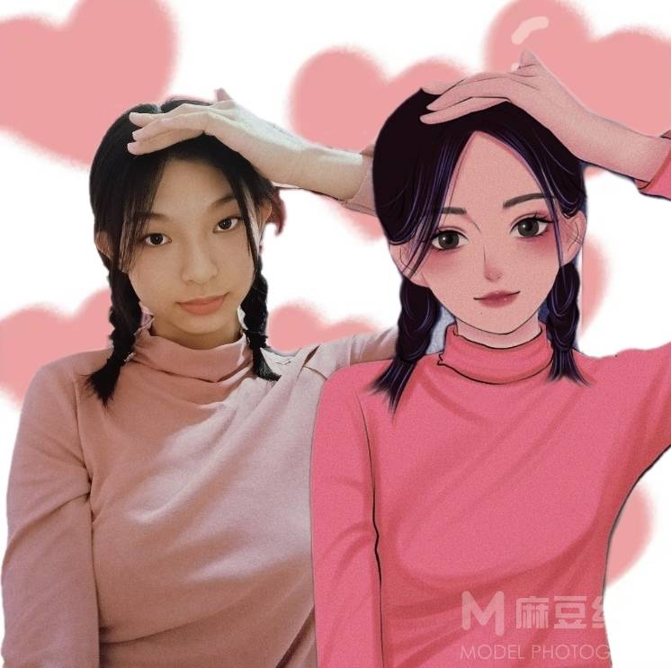 森系模特