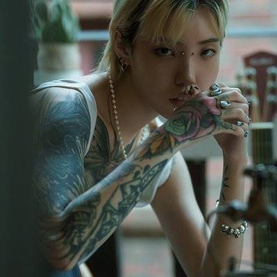 时尚模特
