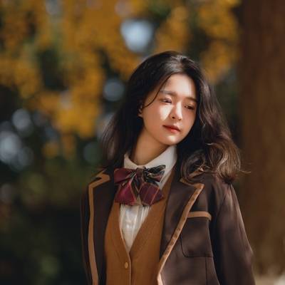 森系模特