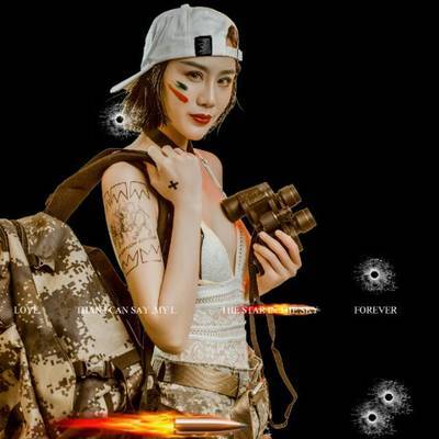 妆容模特