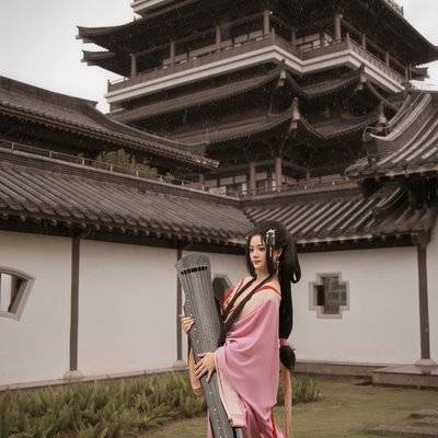 汉服模特
