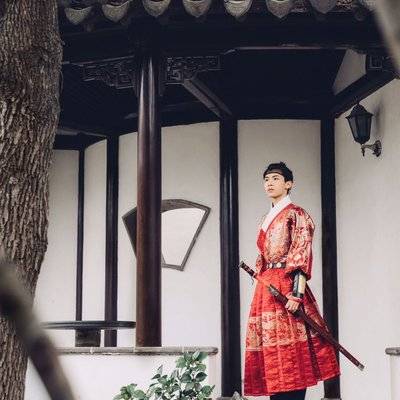 汉服模特