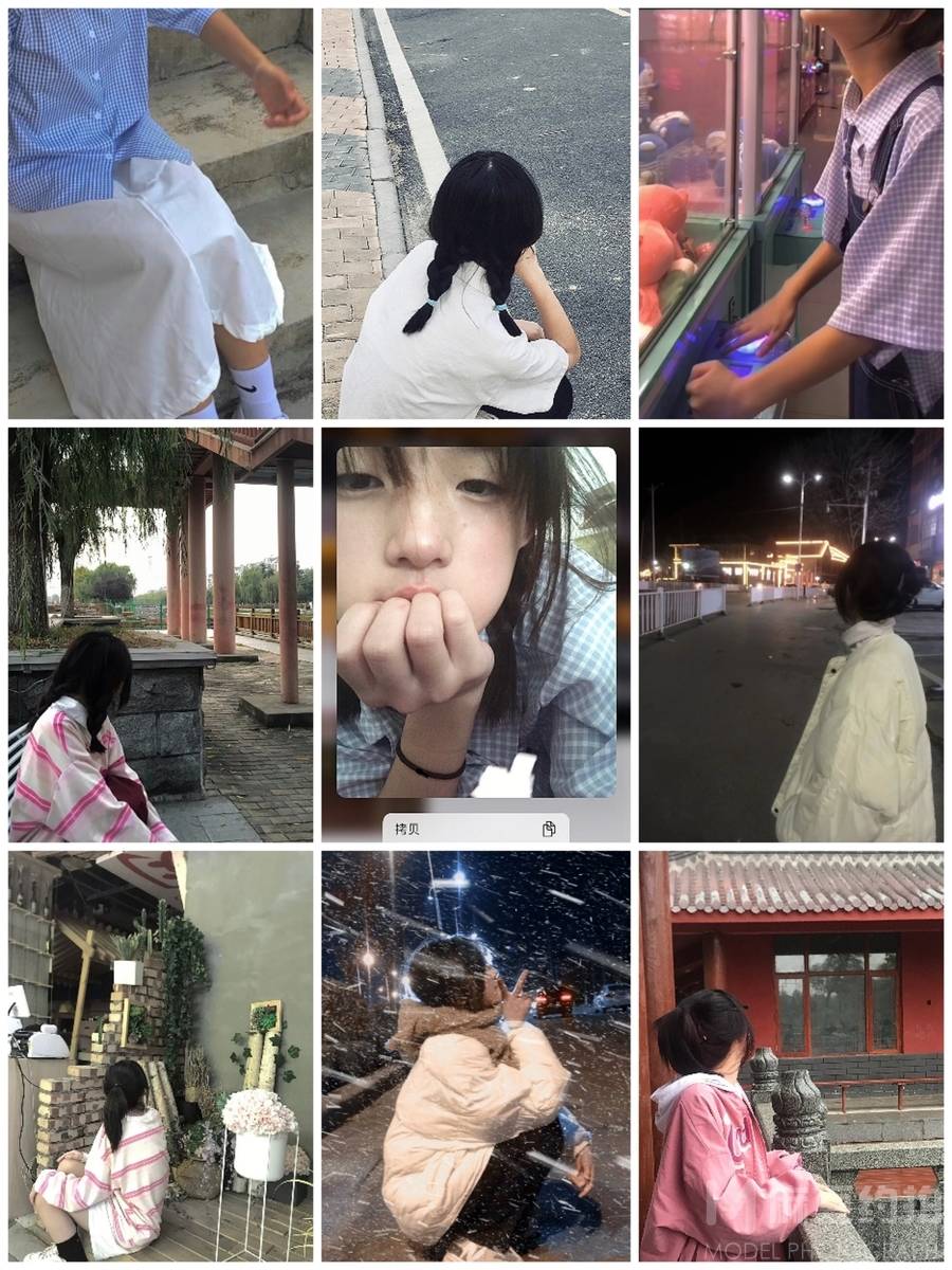 校园模特