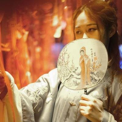 汉服模特