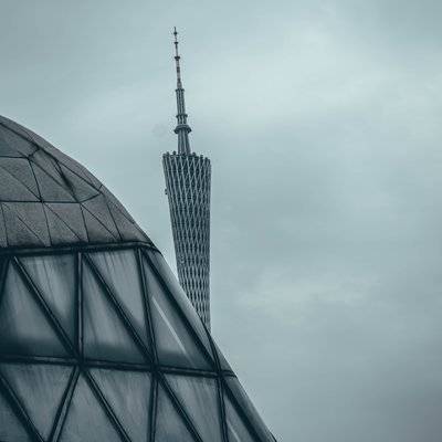 黑白模特