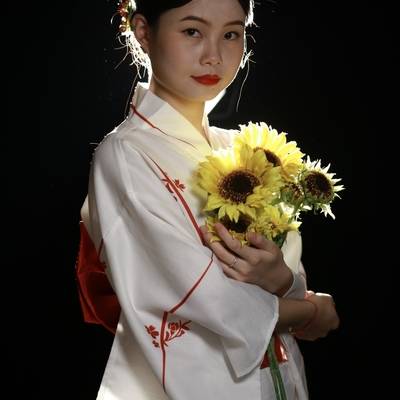 森系模特