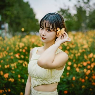 森系模特