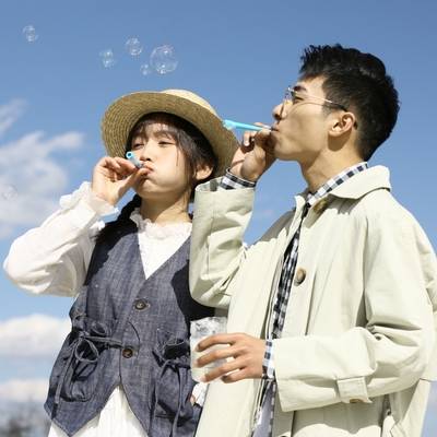 情侣模特