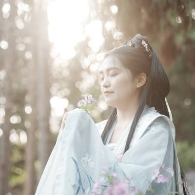 森系模特