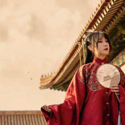 汉服模特