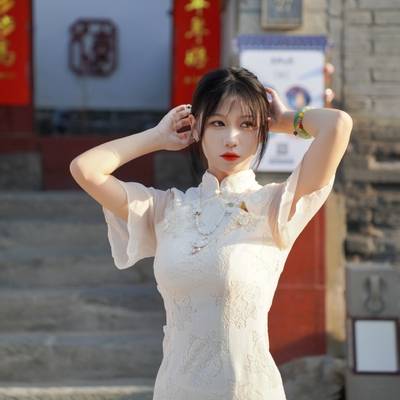 旗袍模特