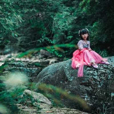 汉服模特
