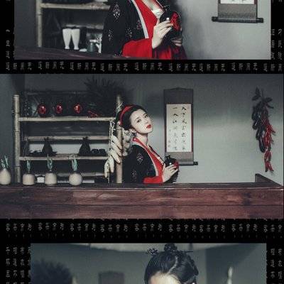 汉服模特
