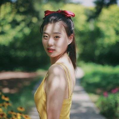 森系模特