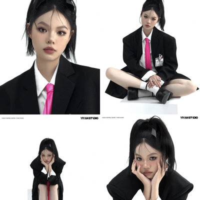 妆容模特
