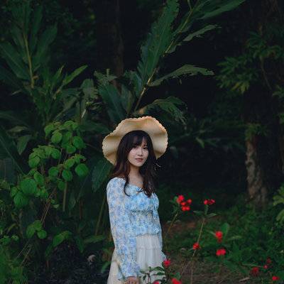 森系模特