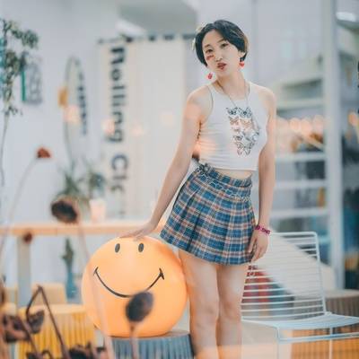 森系模特