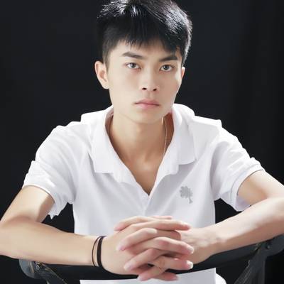 黑白模特