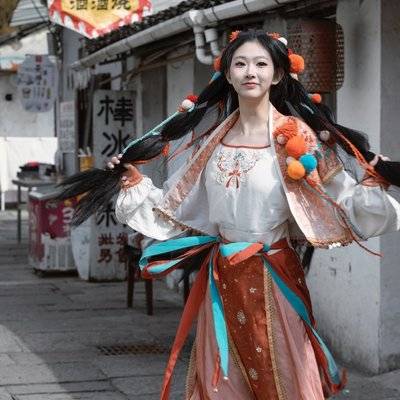 汉服模特