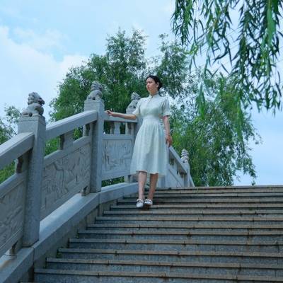 森系模特