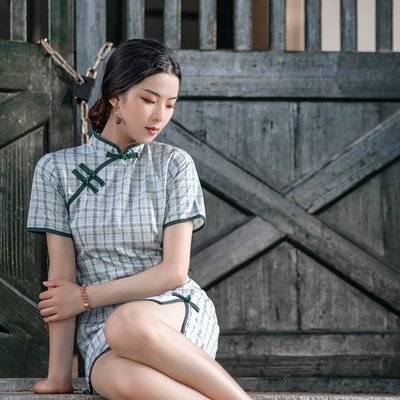 旗袍模特