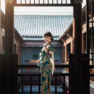 民国模特