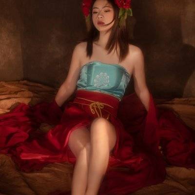 汉服模特