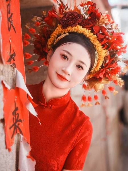 旗袍模特