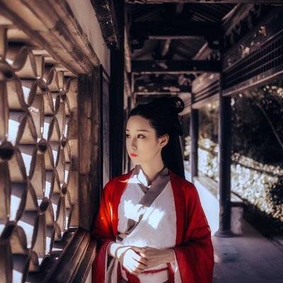 汉服模特