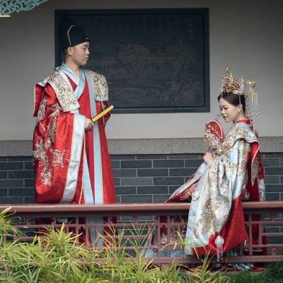婚礼模特