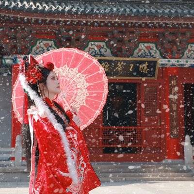 汉服模特