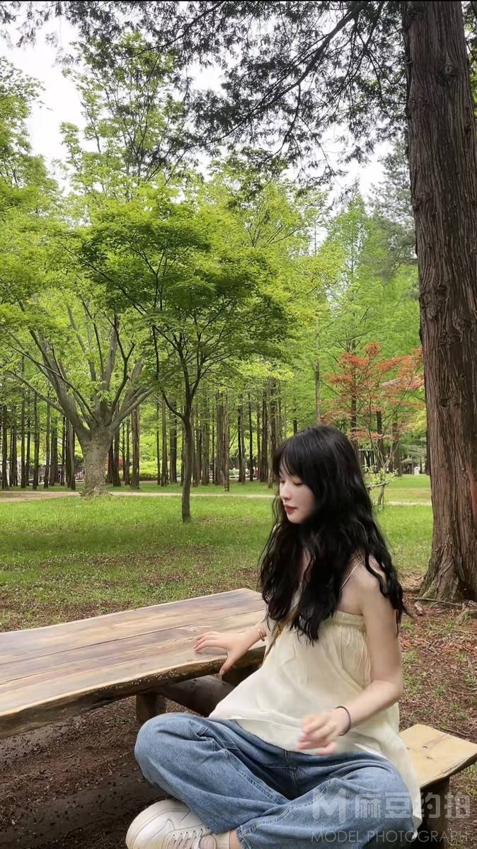 森系模特