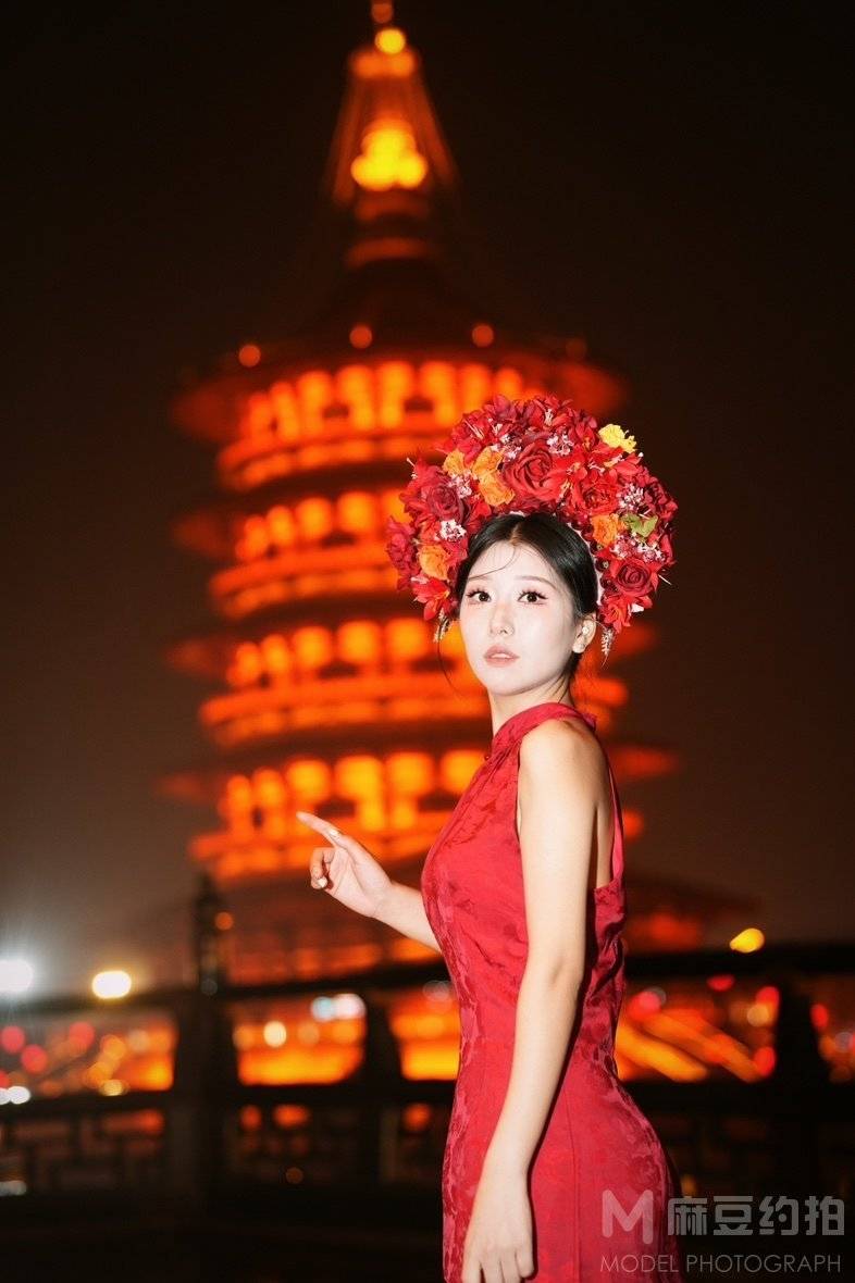 旗袍模特