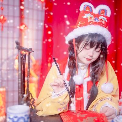 汉服模特