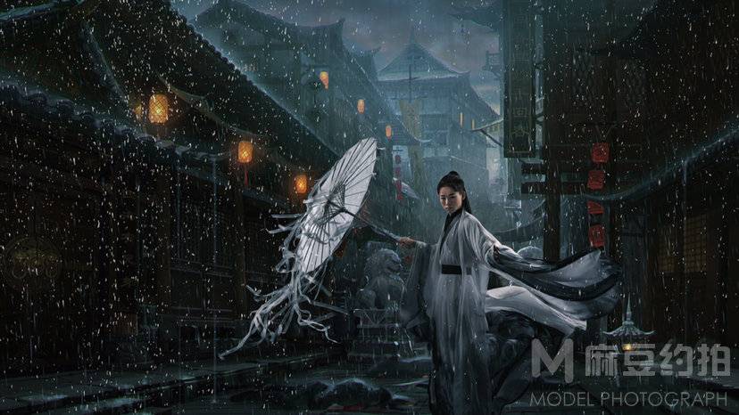 汉服模特