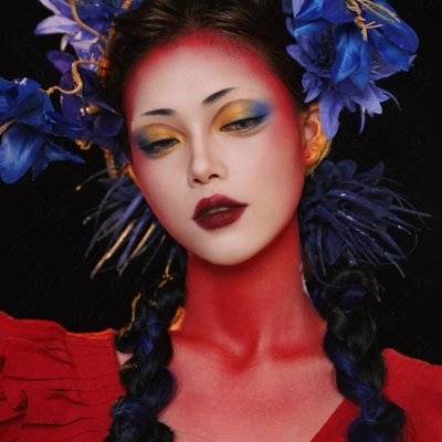 妆容模特