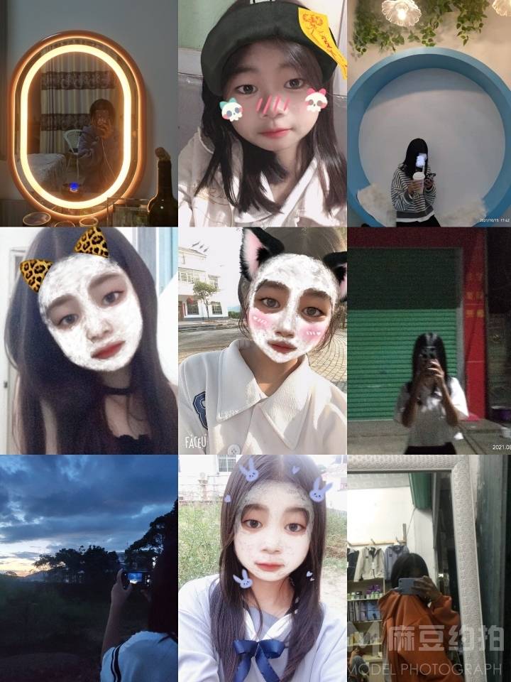 少女模特