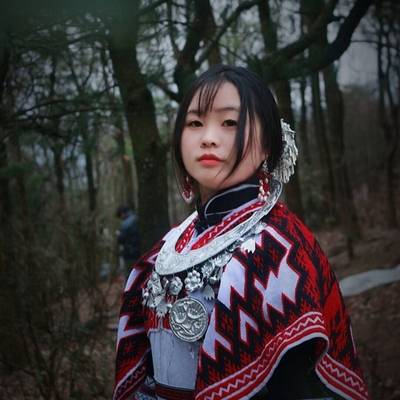 森系模特