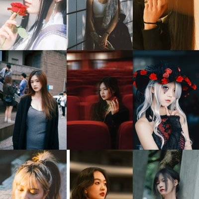 情绪模特