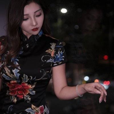 旗袍模特