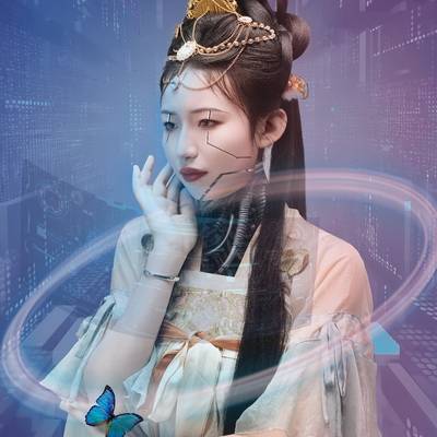 汉服模特