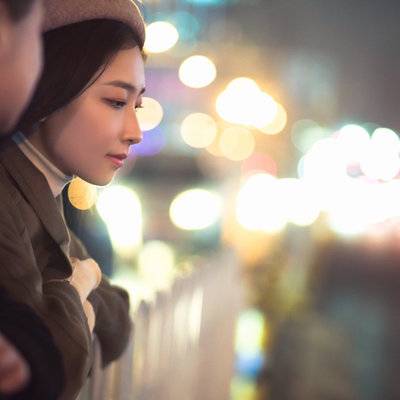 黑白模特