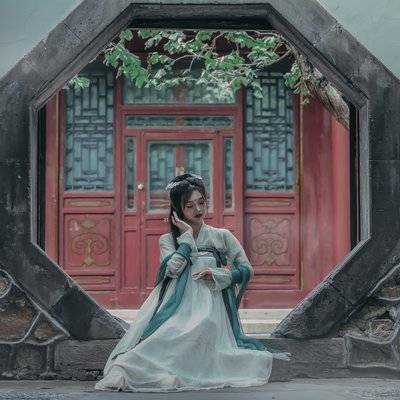 汉服模特