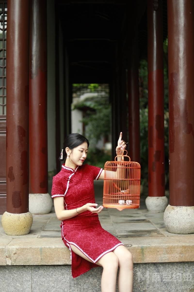 旗袍模特