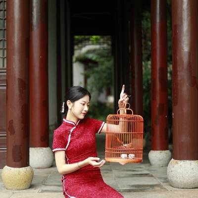 旗袍模特