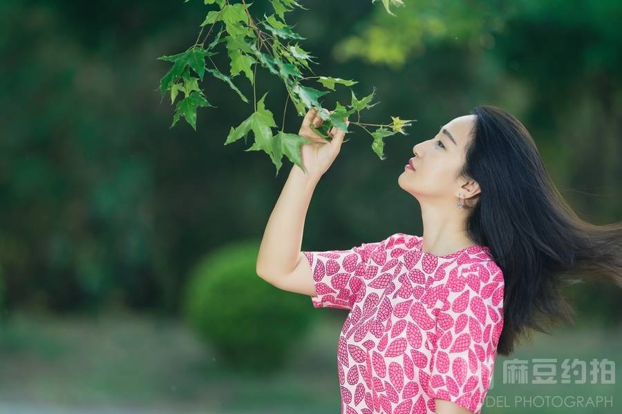 森系模特