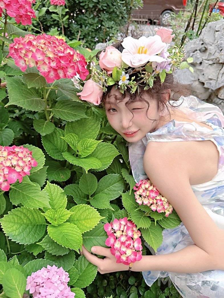 森系模特